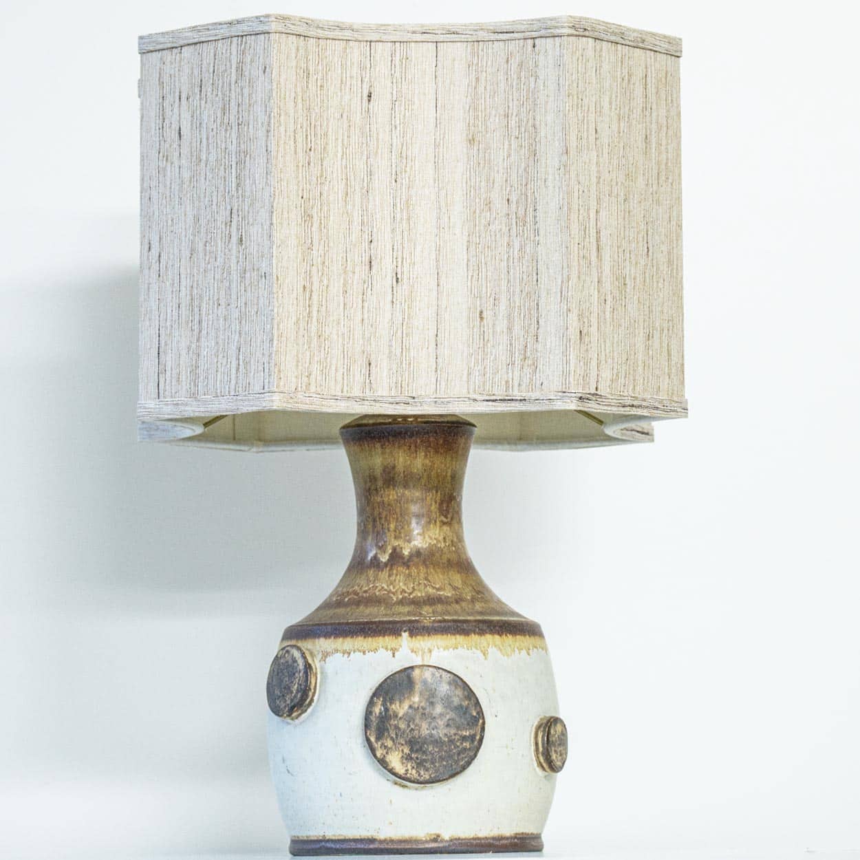 Axella Ceramic Baluster Lamps Decorative Ornaments, Custom Shade by R. Houben