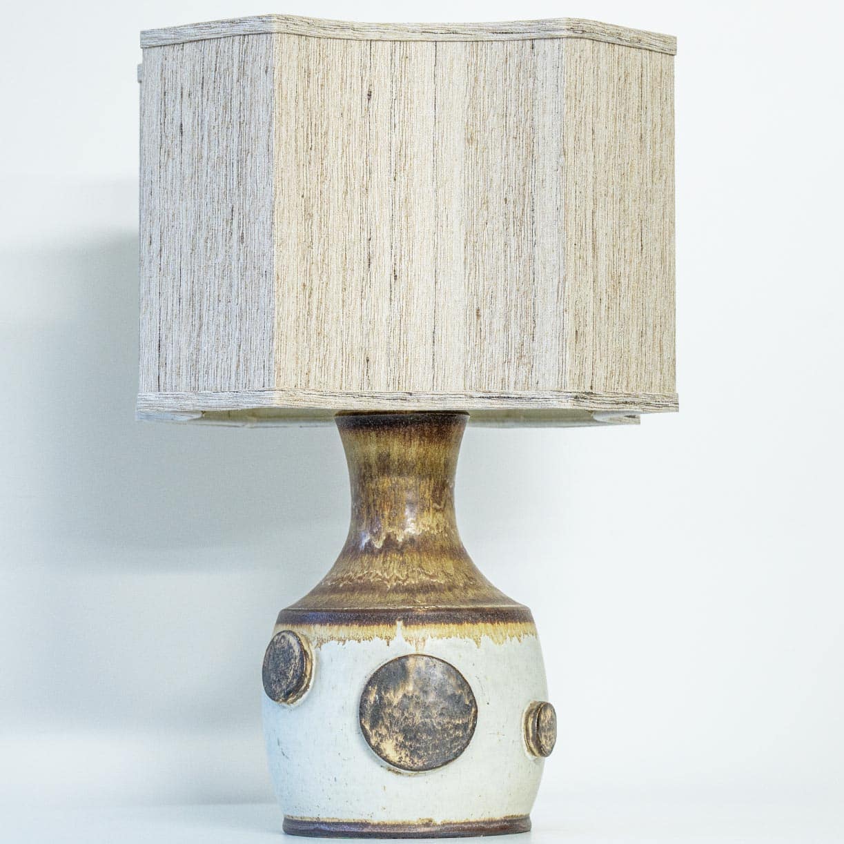 Axella Ceramic Baluster Lamps Decorative Ornaments, Custom Shade by R. Houben