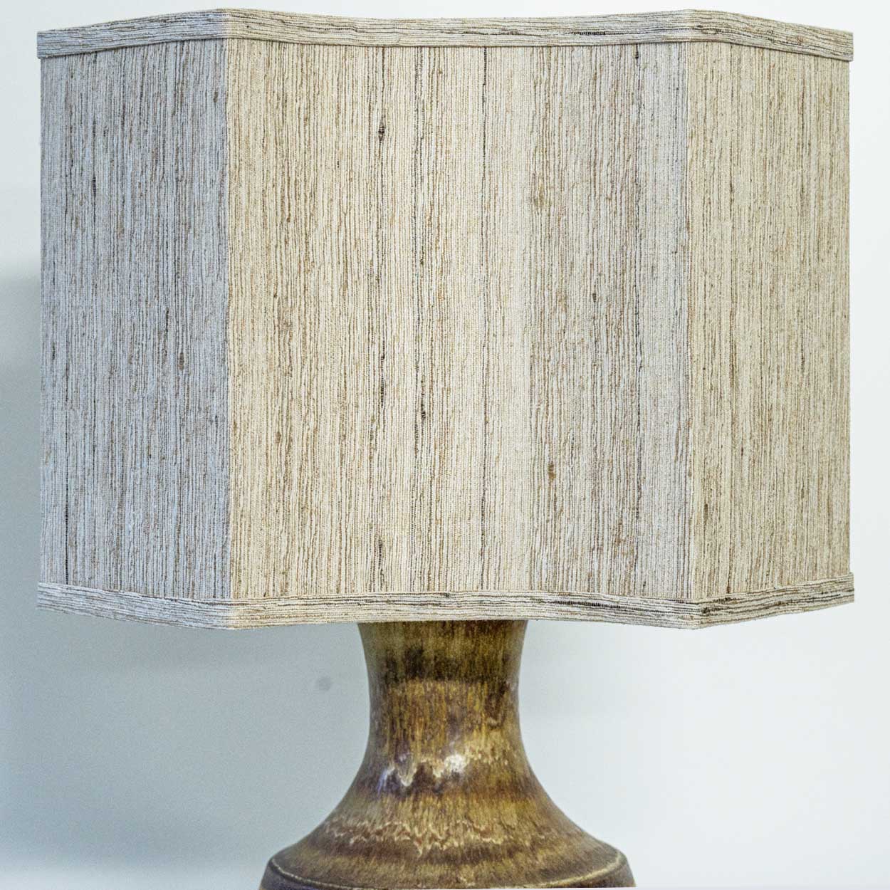 Axella Ceramic Baluster Lamps Decorative Ornaments, Custom Shade by R. Houben