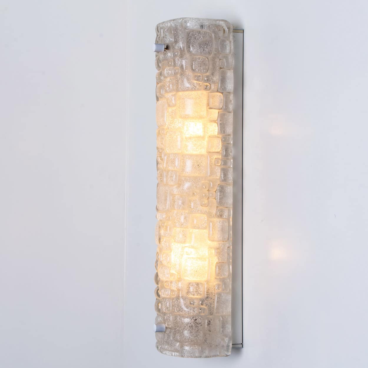 Pair of Bubble Glass Wall Light Fixtures, Germany, 1960