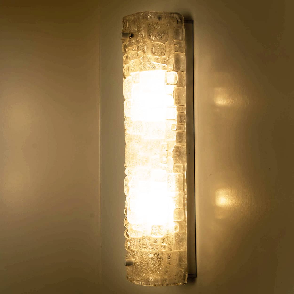 Pair of Bubble Glass Wall Light Fixtures, Germany, 1960