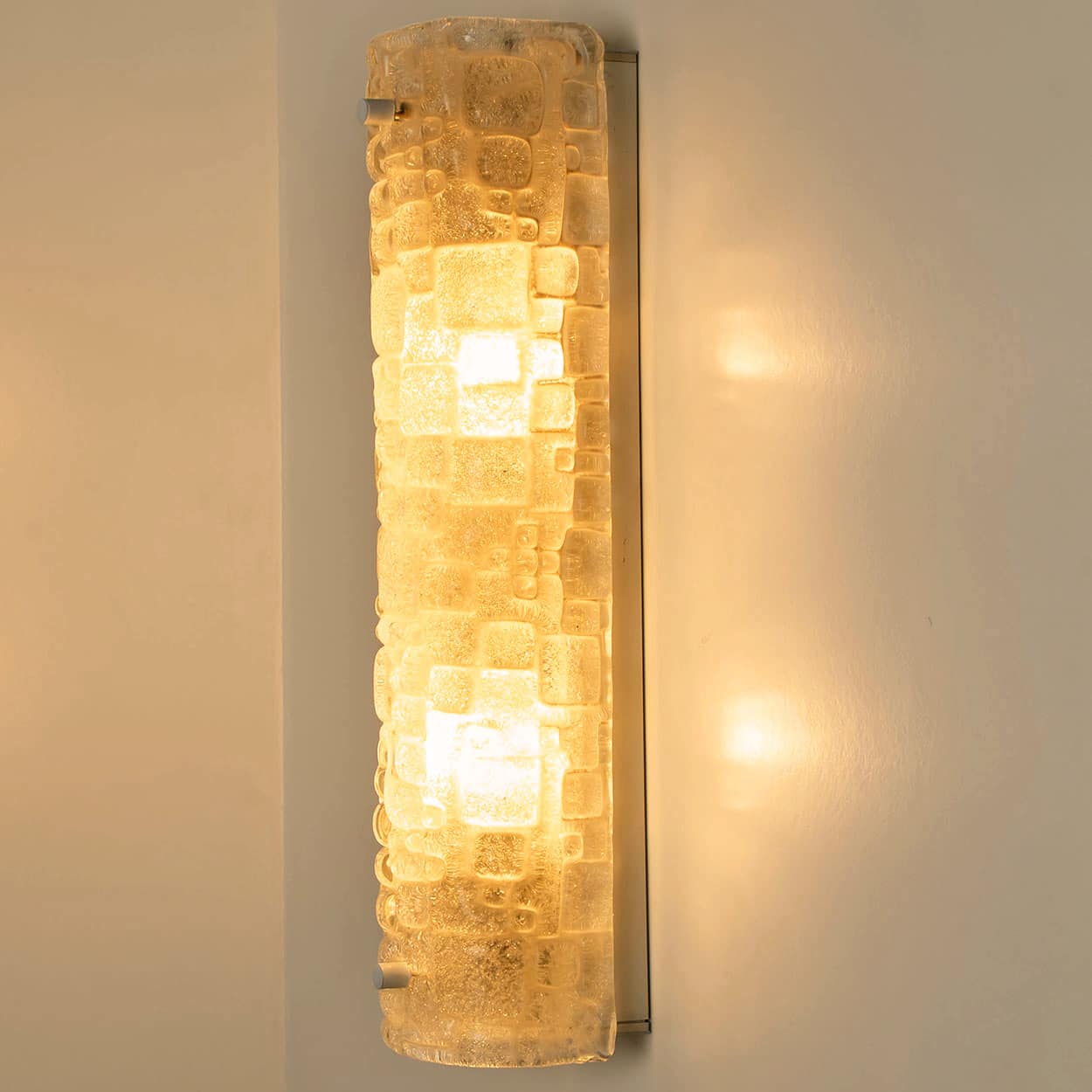 Pair of Bubble Glass Wall Light Fixtures, Germany, 1960