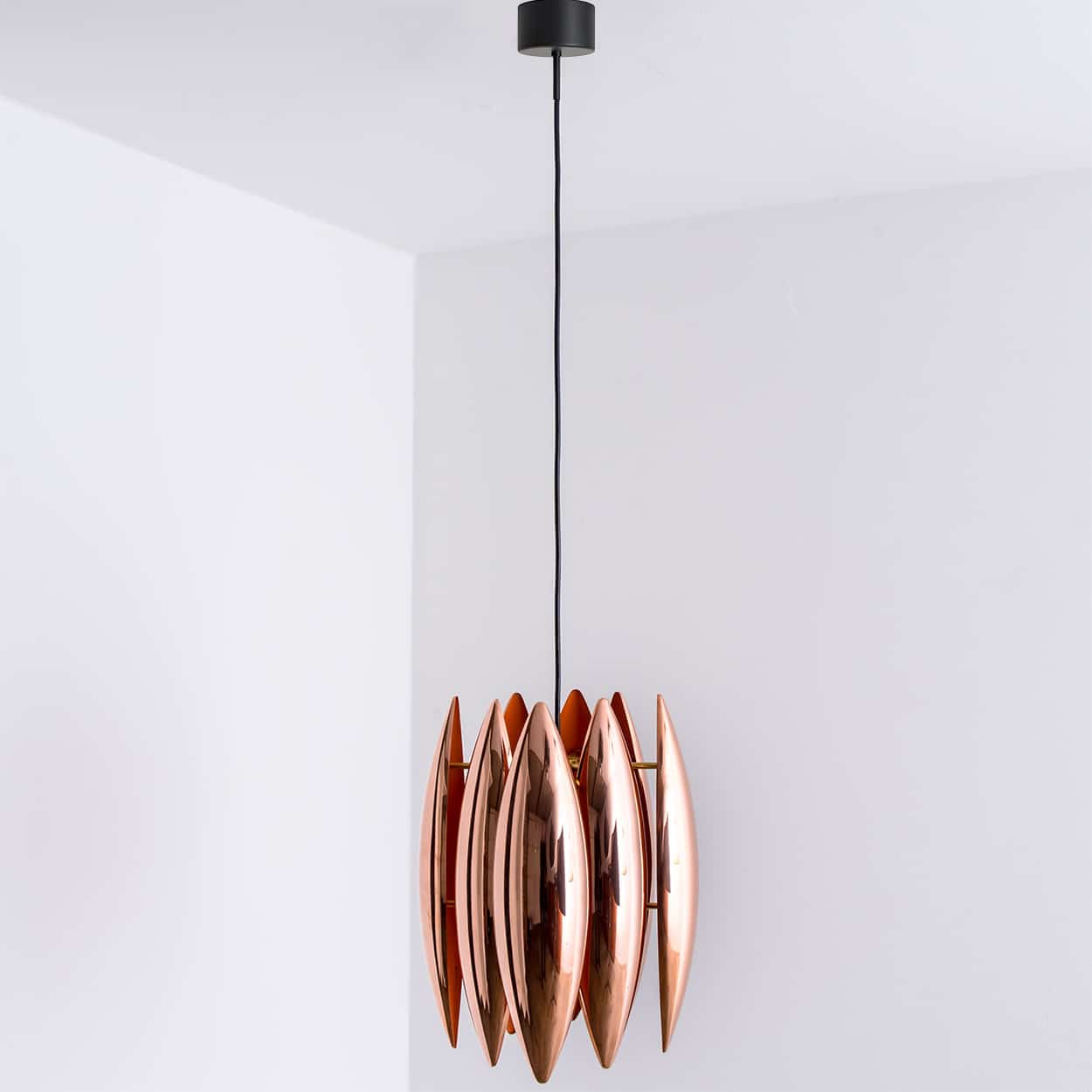1 of the 2 'Kastor' Metal Pedants from Jo Hammerborg voor Fog en Mørup, 1960