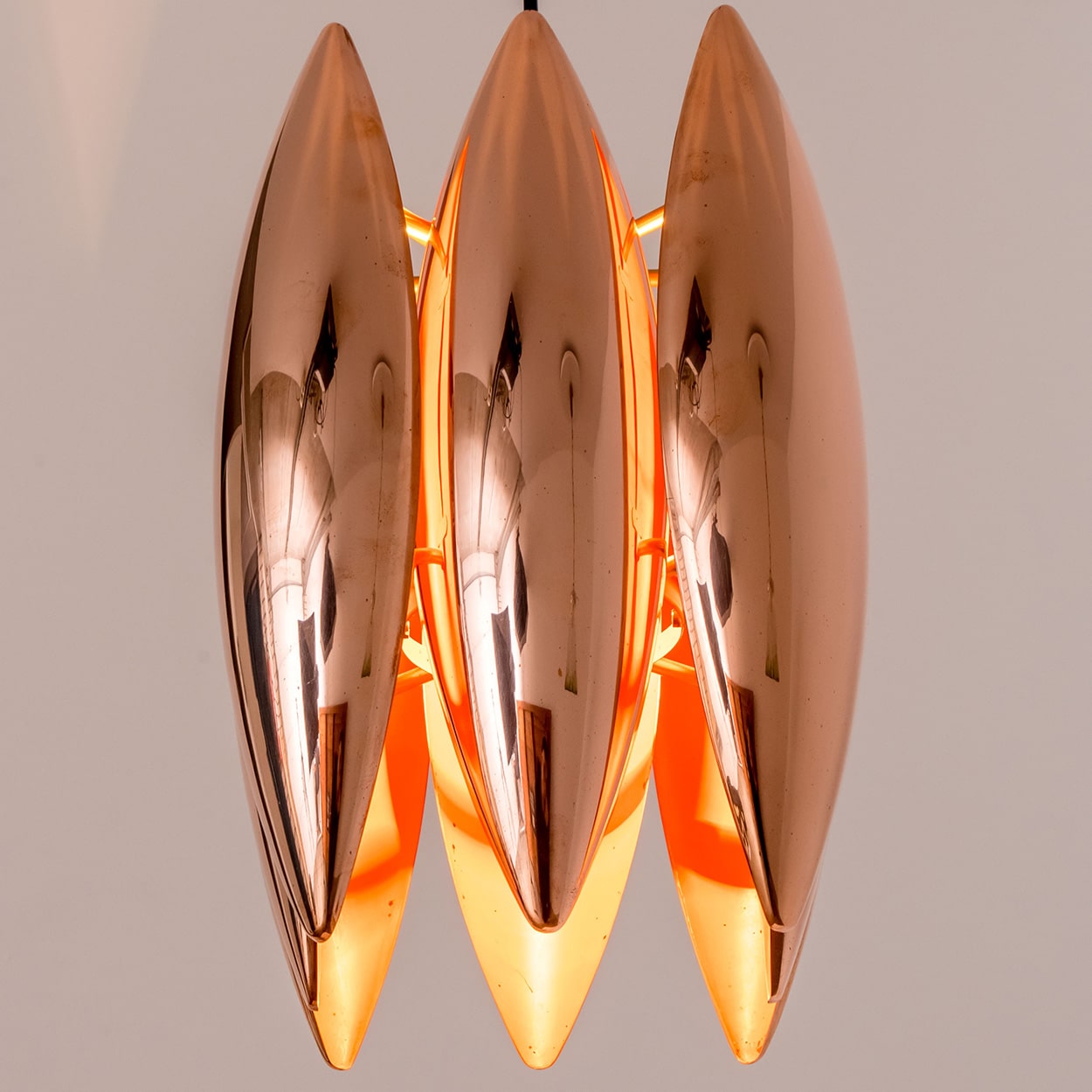 1 of the 2 'Kastor' Metal Pedants from Jo Hammerborg voor Fog en Mørup, 1960