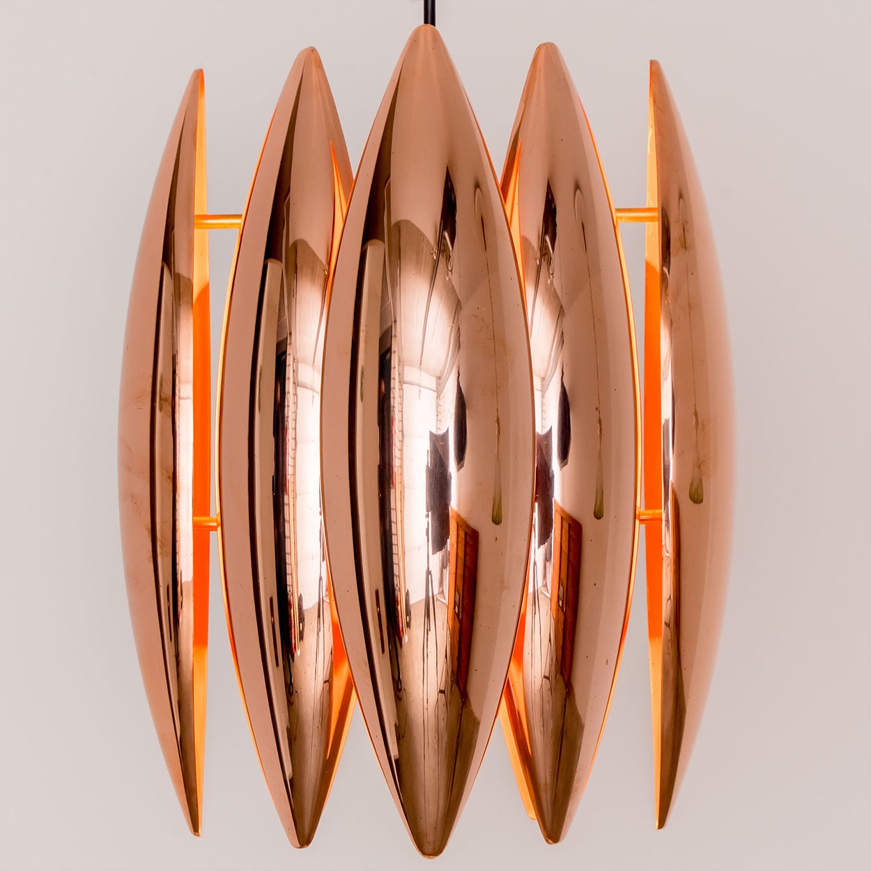 1 of the 2 'Kastor' Metal Pedants from Jo Hammerborg voor Fog en Mørup, 1960