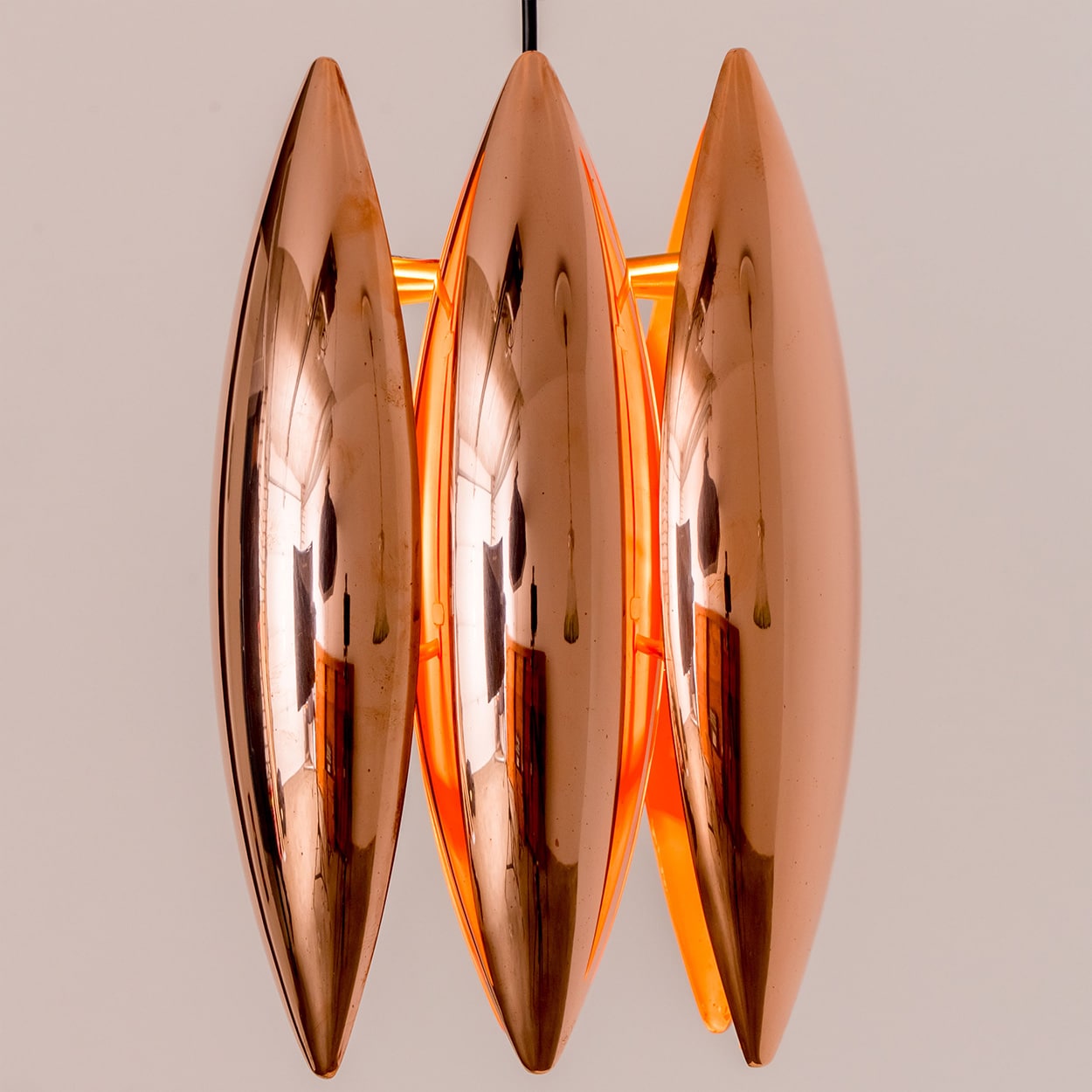 1 of the 2 'Kastor' Metal Pedants from Jo Hammerborg voor Fog en Mørup, 1960