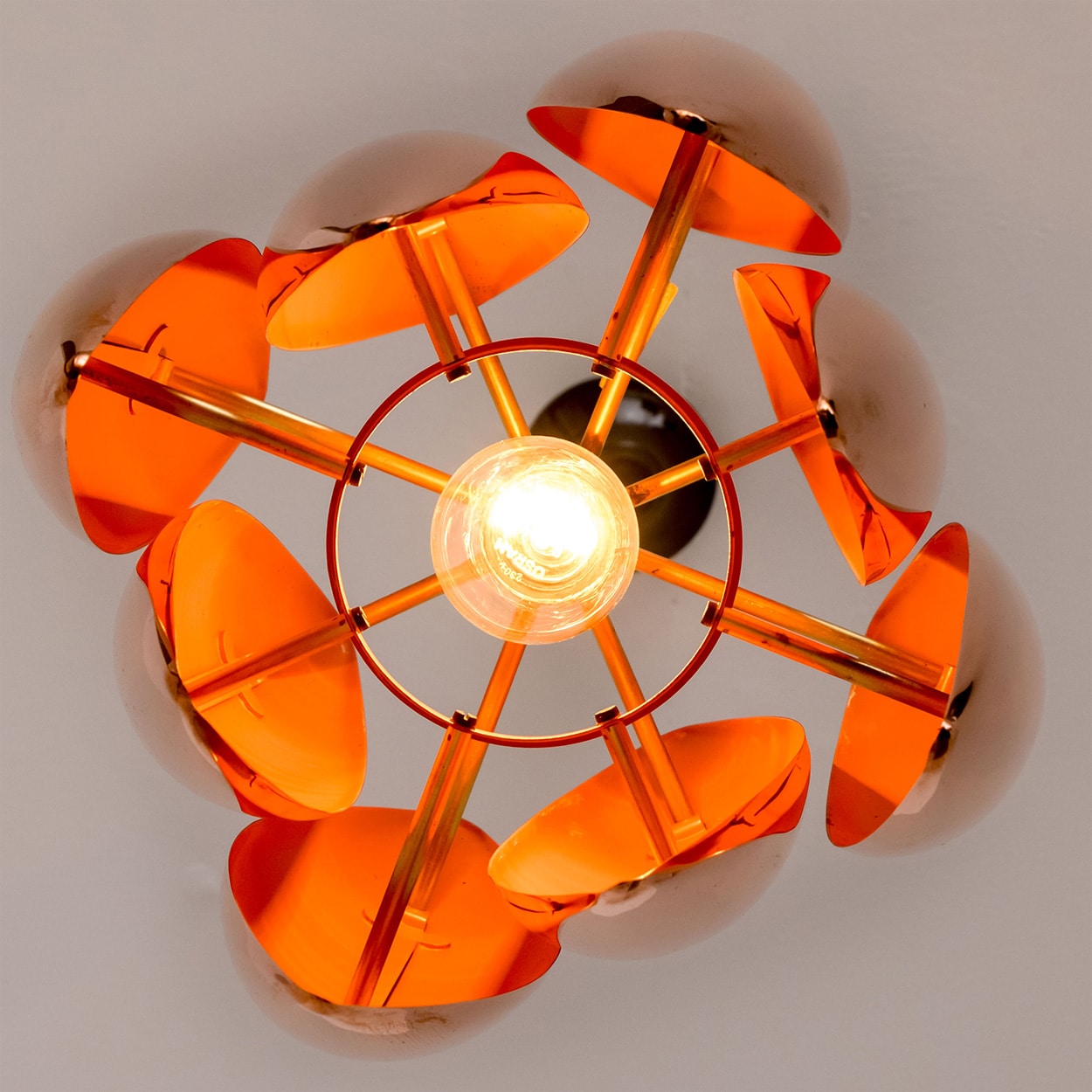 1 of the 2 'Kastor' Metal Pedants from Jo Hammerborg voor Fog en Mørup, 1960