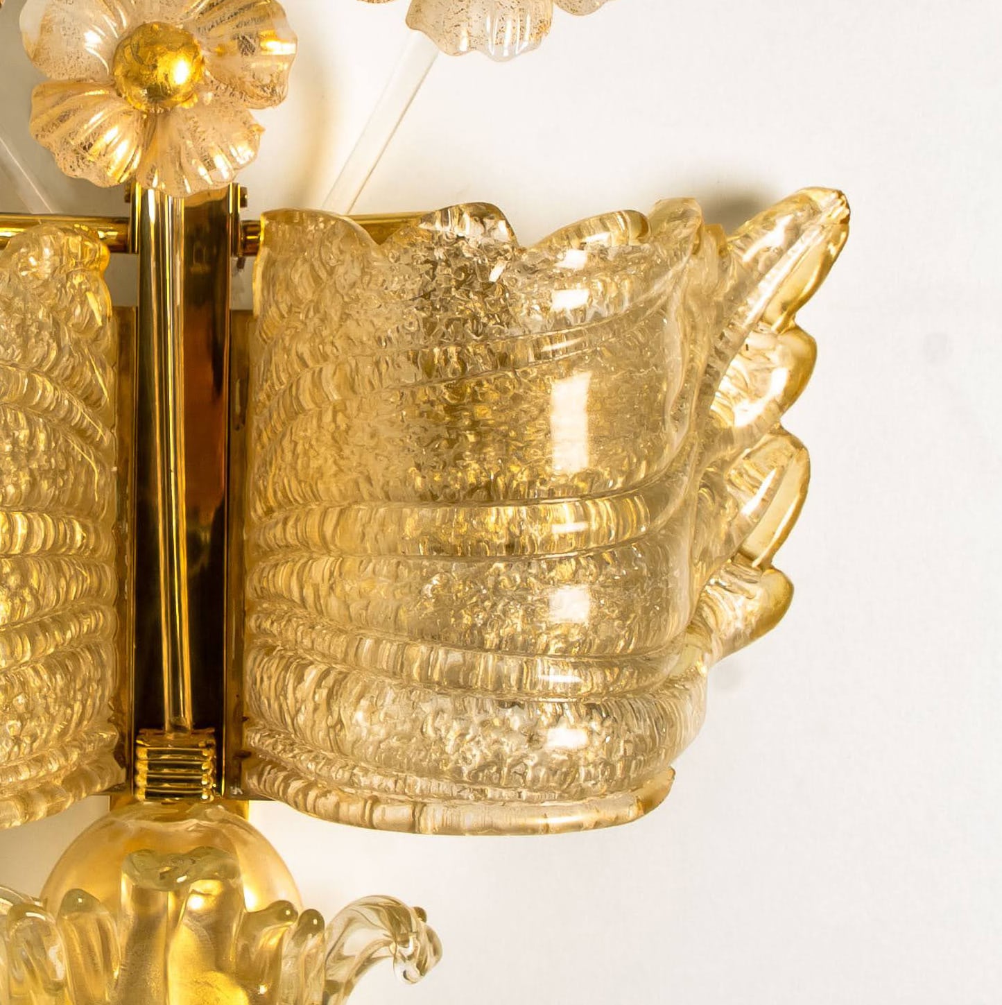 Pair of Grand Hotel by Barovier & Toso, Murano, 1960s