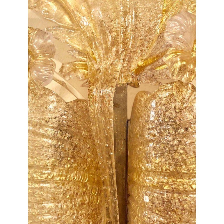 Pair of Grand Hotel by Barovier & Toso, Murano, 1960s