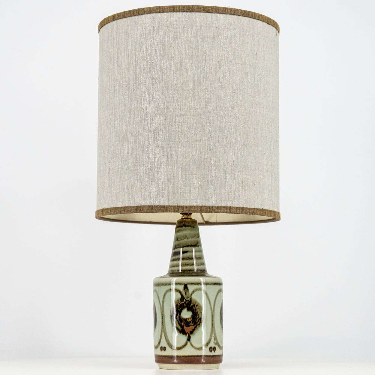 1 of the 2 Soholm Ceramic Table Lamps by Søholm, Denmark 1960s