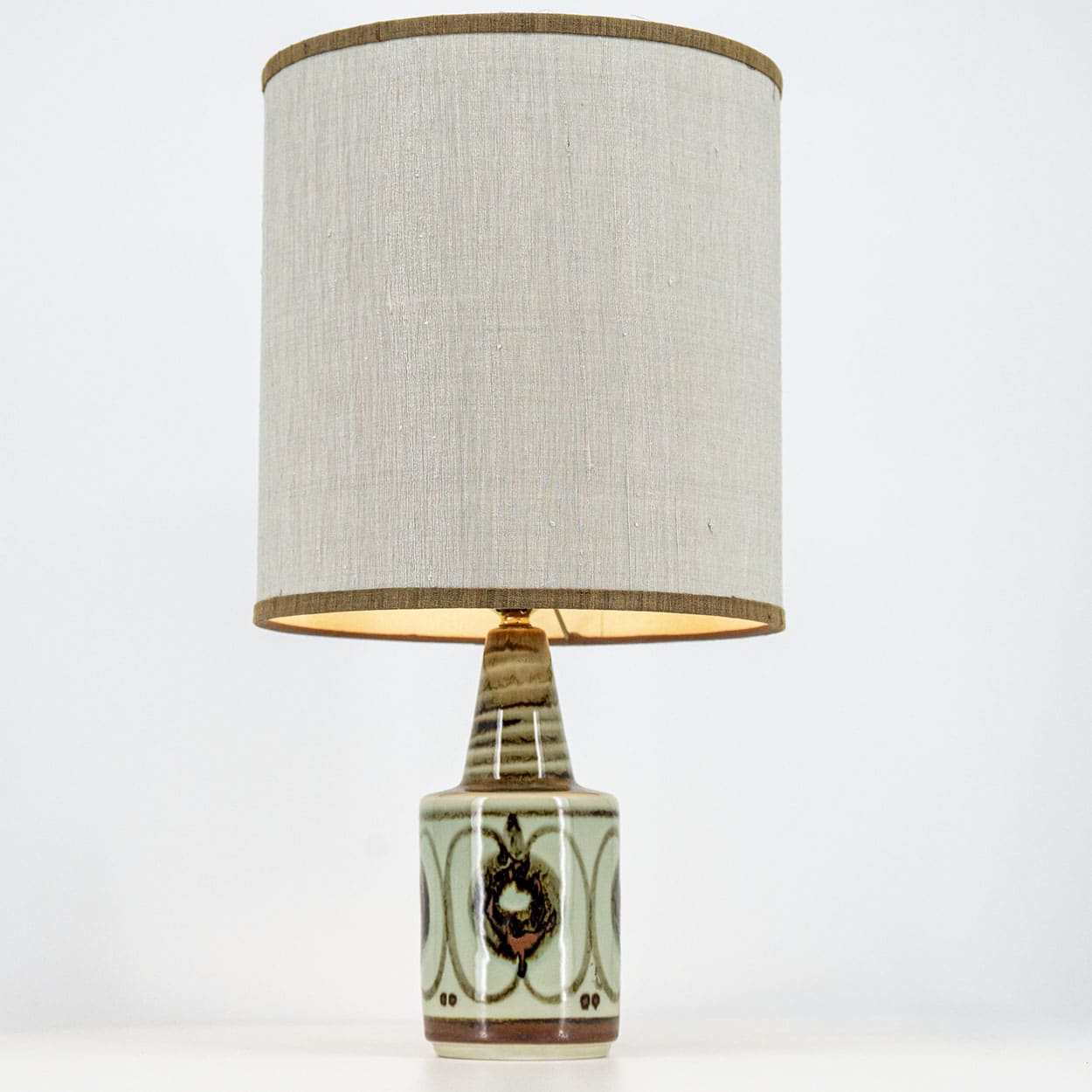 1 of the 2 Soholm Ceramic Table Lamps by Søholm, Denmark 1960s
