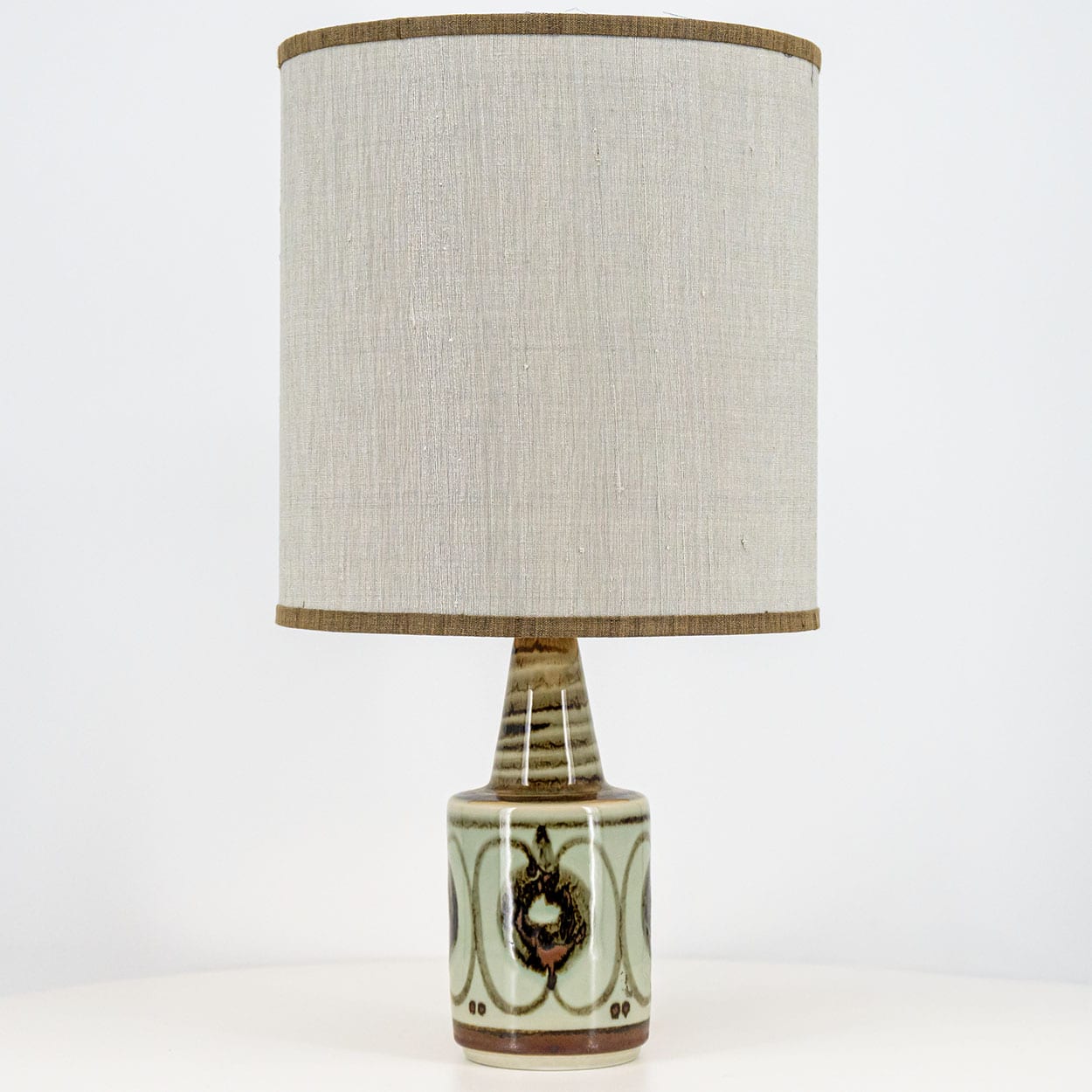 1 of the 2 Soholm Ceramic Table Lamps by Søholm, Denmark 1960s