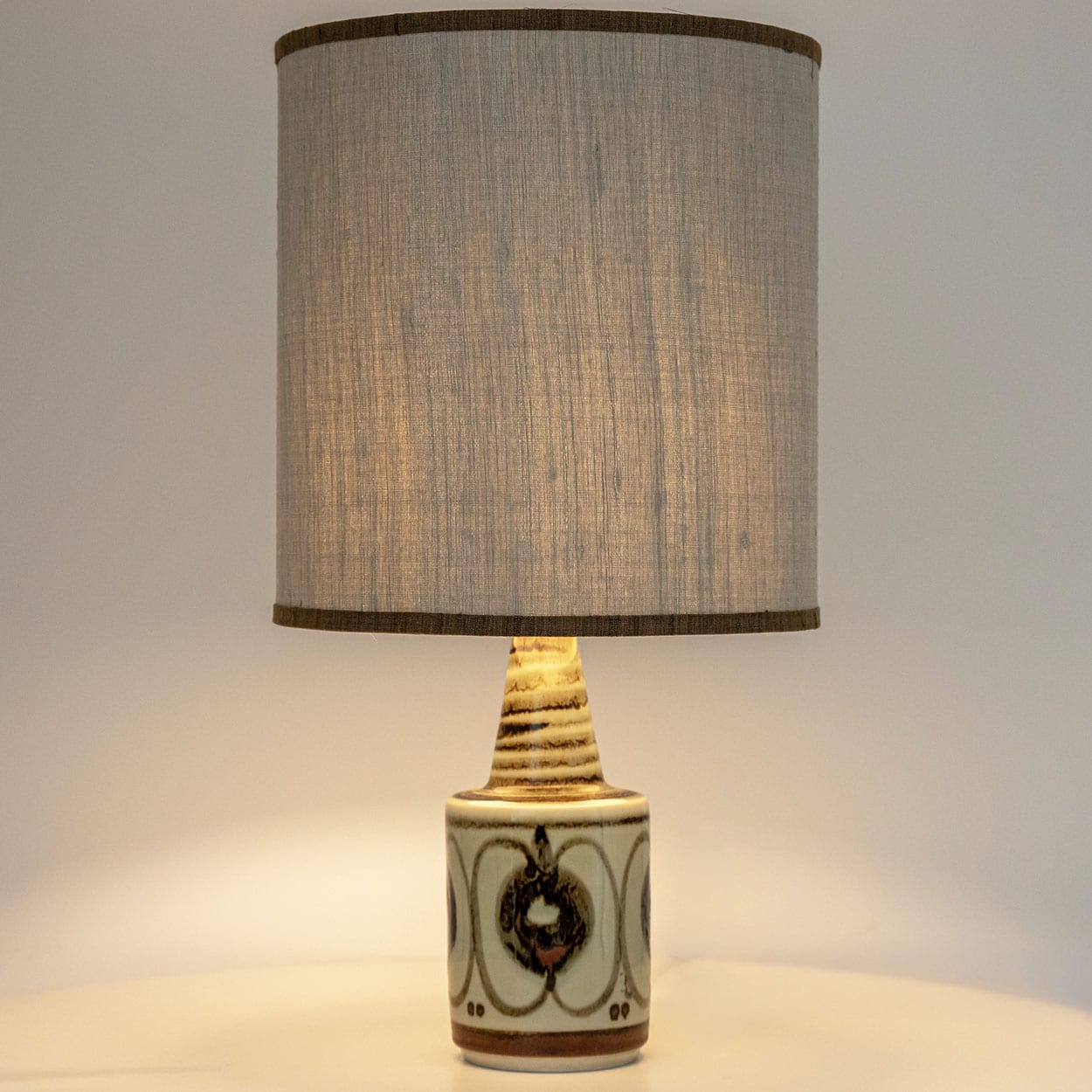 1 of the 2 Soholm Ceramic Table Lamps by Søholm, Denmark 1960s