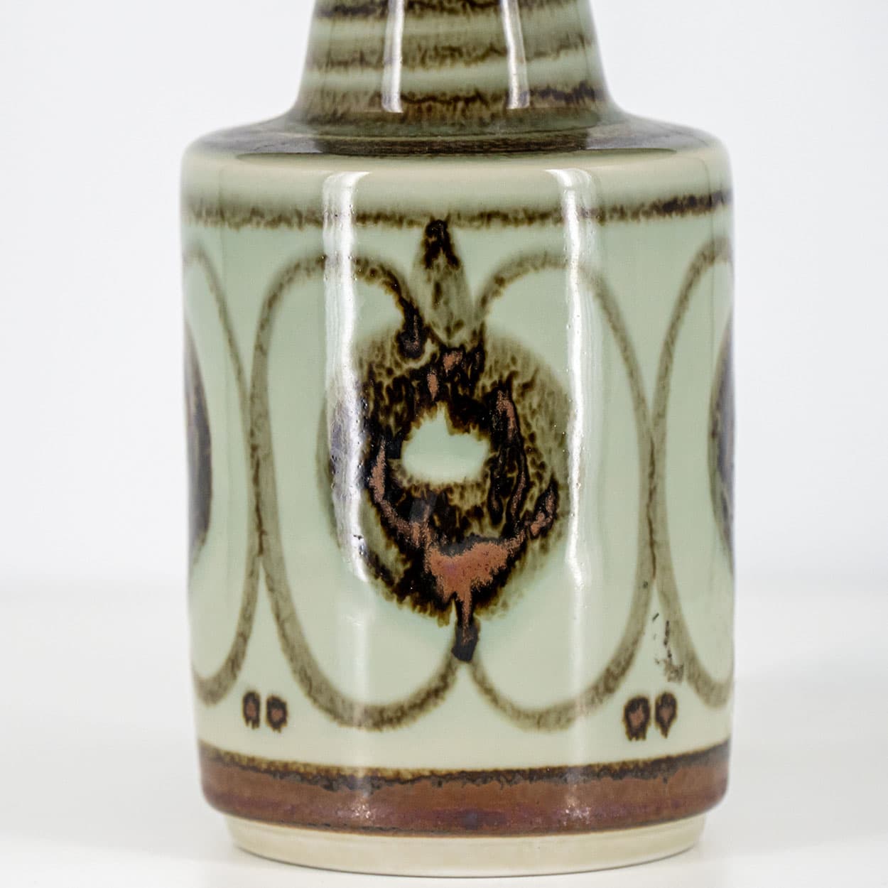 1 of the 2 Soholm Ceramic Table Lamps by Søholm, Denmark 1960s
