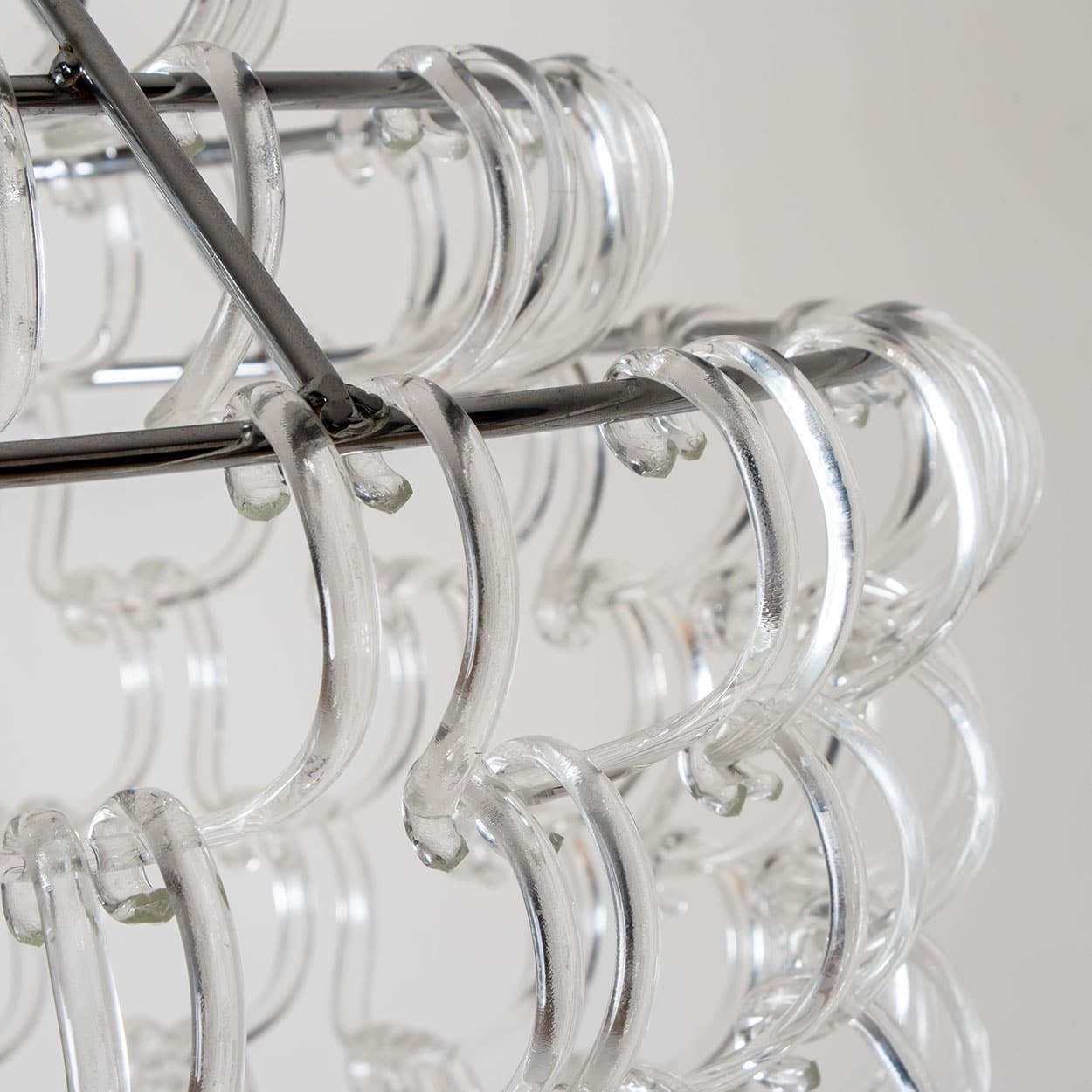 Giogali Pendant Light by Angelo Mangiarotti for Vistosi, Italy 1960s