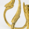 1 of the 2 Harjes Solid 5 Arm Candlelabra Brass, Germany 1960 - Thumbnail Image 4