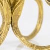 1 of the 2 Harjes Solid 5 Arm Candlelabra Brass, Germany 1960 - Thumbnail Image 2