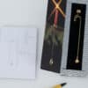 Several 24-Carat Plated Christmas Candle Holders incl LED Candle, Denmark 1960 - Thumbnail Image 9