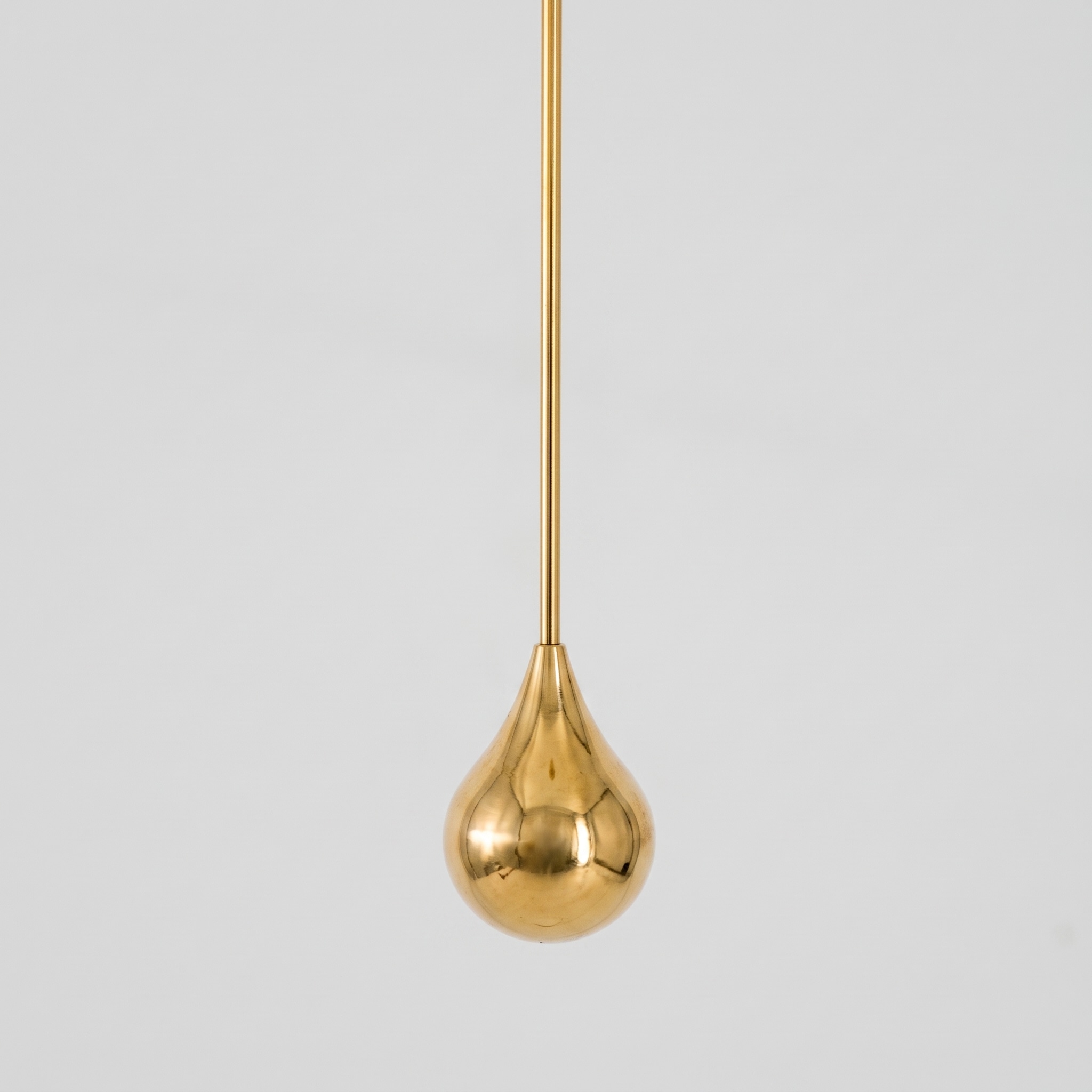 Several 24-Carat Plated Christmas Candle Holders incl LED Candle, Denmark 1960 - Image 6