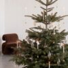 Several 24-Carat Plated Christmas Candle Holders incl LED Candle, Denmark 1960 - Thumbnail Image 2