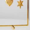 Complete 18 kr. Christmas Display, Stainless Steel, With 5 Ornaments inl. LED Candles - Thumbnail Image 7