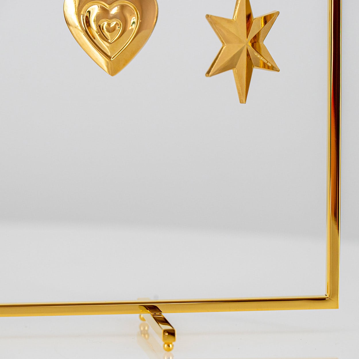 Complete 18 kr. Christmas Display, Stainless Steel, With 5 Ornaments inl. LED Candles - Image 7