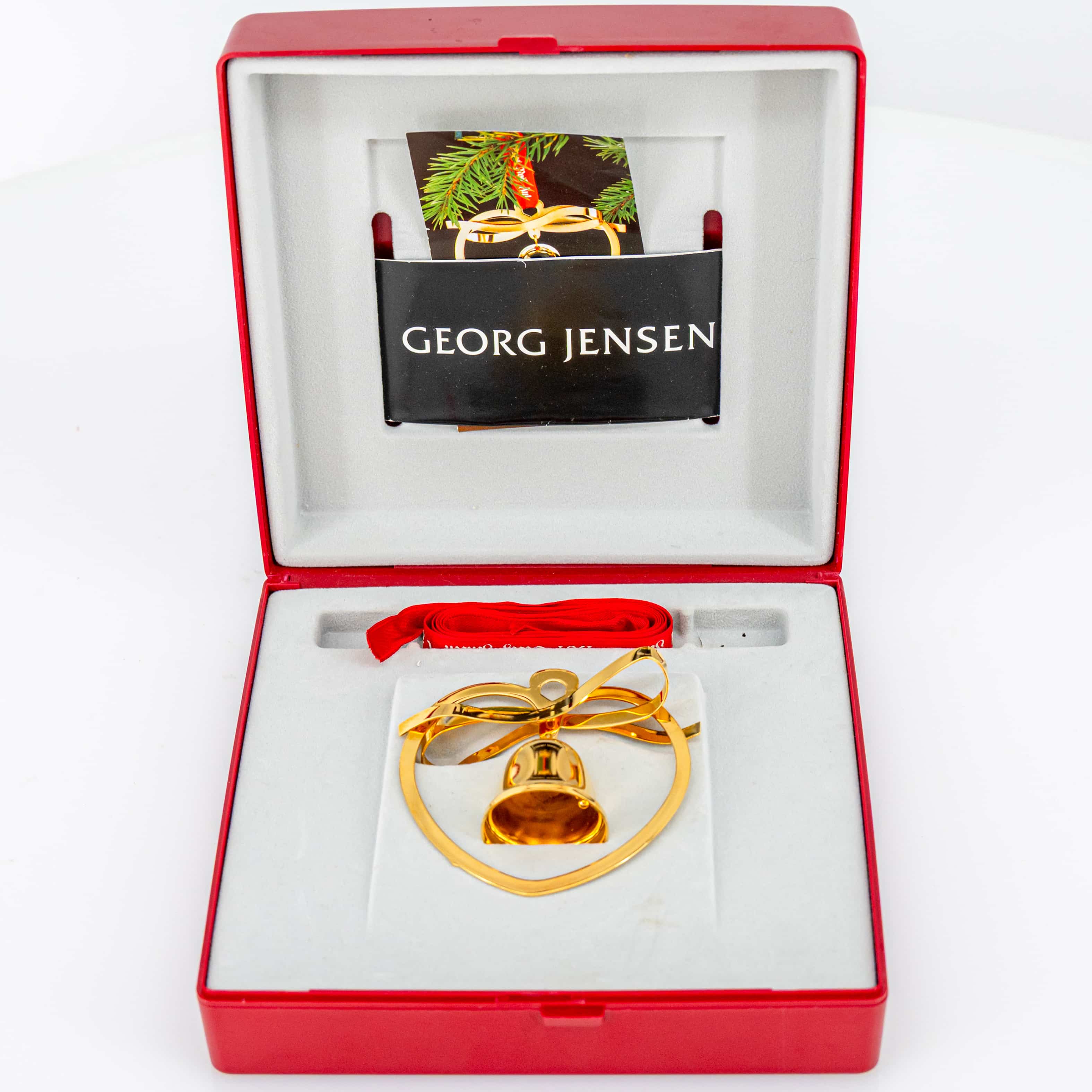 One Of The Three 18K Gold-Plated Christmas Bells by Georg Jensen, 1984 - Image 5