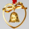 One Of The Three 18K Gold-Plated Christmas Bells by Georg Jensen, 1984 - Thumbnail Image 3