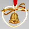 One Of The Three 18K Gold-Plated Christmas Bells by Georg Jensen, 1984 - Thumbnail Image 8