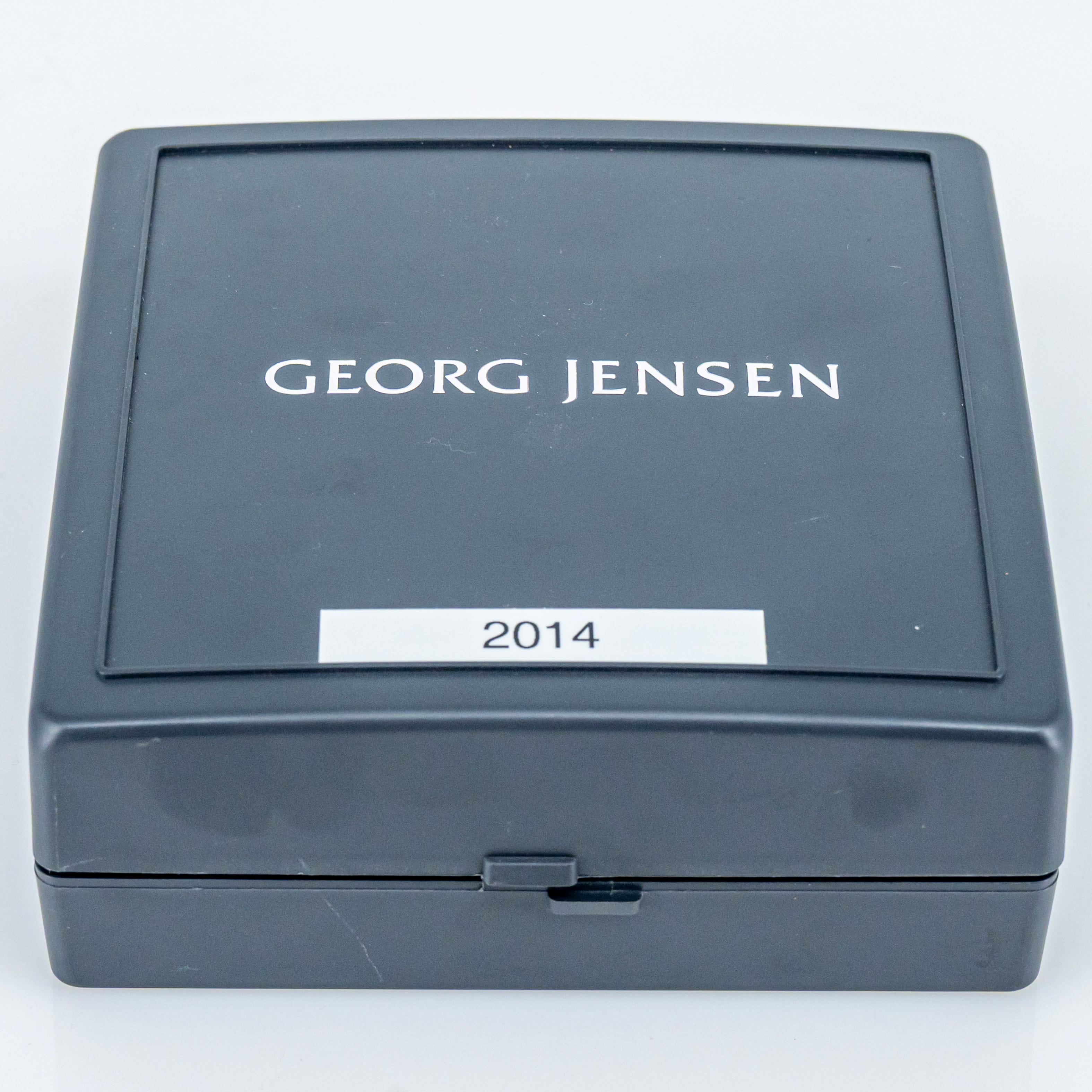 24K Gold-Plated Fir Tree and Doves by Georg Jensen, 2014 - Image 4