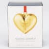Set of Six 18K Gold-Plated Christmas Heart Ornaments by Georg Jensen, Denmark - Thumbnail Image 15