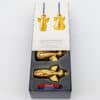Pair of 18K Gold-Plated Christmas Angel Ornaments by Georg Jensen, Denmark - Thumbnail Image 6