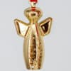 Pair of 18K Gold-Plated Christmas Angel Ornaments by Georg Jensen, Denmark - Thumbnail Image 5