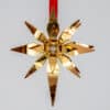 Set of Six 18K Gold-Plated Christmas Star Ornaments by Georg Jensen, Denmark - Thumbnail Image 9