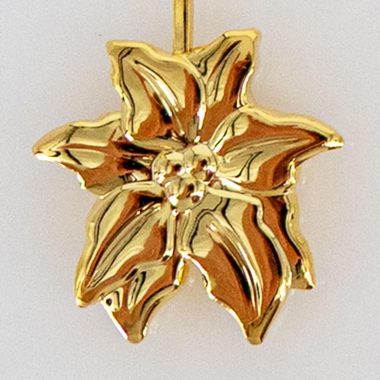 Set of 8 Gold-Plated Christmas Candle Holders by Georg Jensen incl LED candles - Image 16
