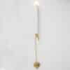 Set of 8 Gold-Plated Christmas Candle Holders by Georg Jensen incl LED candles - Thumbnail Image 17