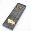 Set of 8 Gold-Plated Christmas Candle Holders by Georg Jensen incl LED candles - Thumbnail Image 13
