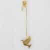 Set of 8 Gold-Plated Christmas Candle Holders by Georg Jensen incl LED candles - Thumbnail Image 6