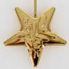 Set of 8 Gold-Plated Christmas Candle Holders by Georg Jensen incl LED candles - Thumbnail Image 14