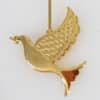 Set of 8 Gold-Plated Christmas Candle Holders by Georg Jensen incl LED candles - Thumbnail Image 5