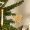 Set of 12 18K Gold-Plated Christmas Ornaments by Georg Jensen, Denmark - Thumbnail Image 2