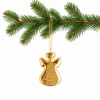 Set of 12 18K Gold-Plated Christmas Ornaments by Georg Jensen, Denmark - Thumbnail Image 4