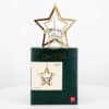 1 Of The 2 Holmegaard Golden Christmas Candleholder Star, Denmark 2006 - Thumbnail Image 8