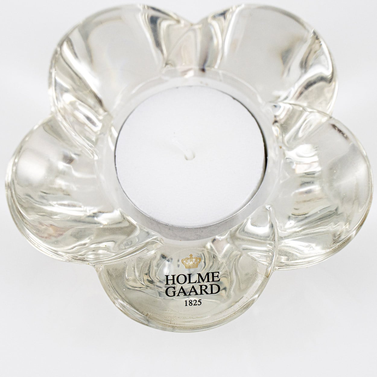 1 Of The 2 Holmegaard Golden Christmas Candleholder Star, Denmark 2006 - Image 7