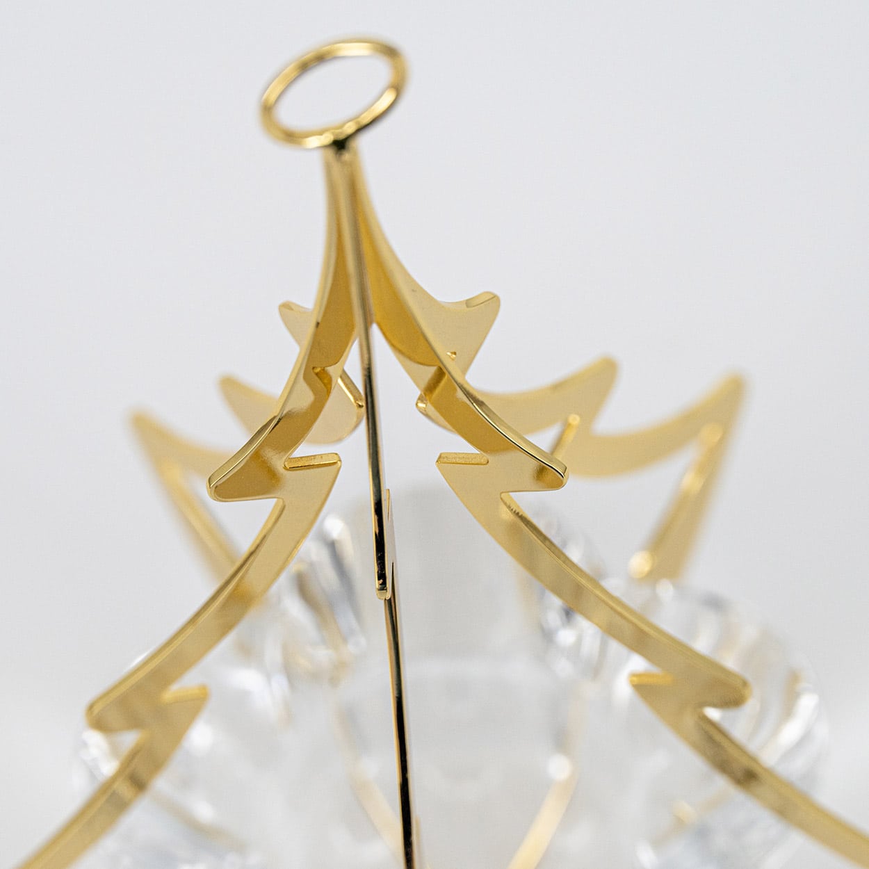 1 Of The 2 Holmegaard Golden Christmas Candleholder Tree, Denmark 2006 - Image 6