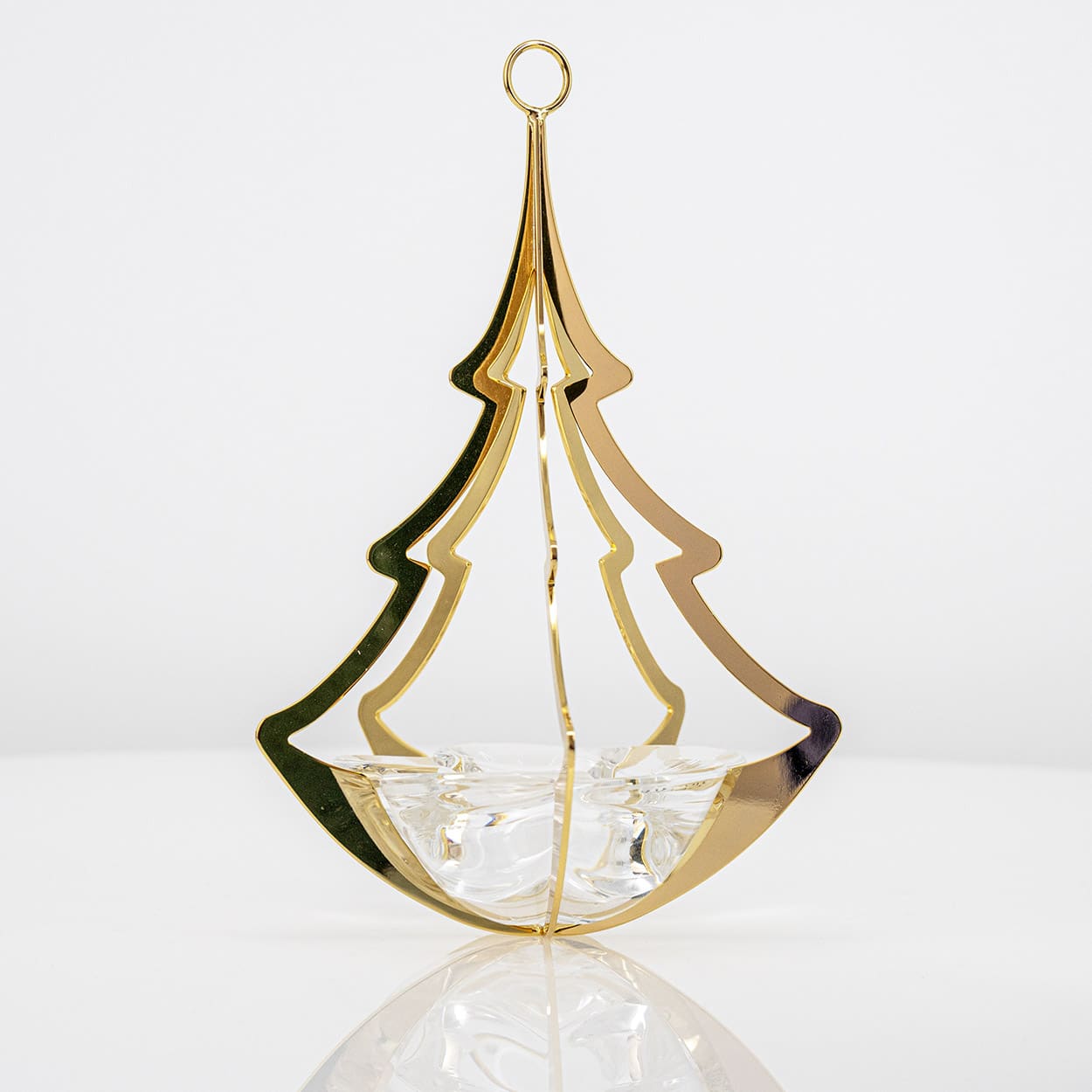 1 Of The 2 Holmegaard Golden Christmas Candleholder Tree, Denmark 2006 - Image 14