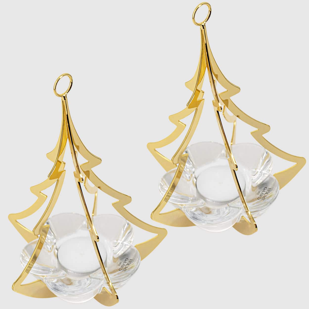 1 Of The 2 Holmegaard Golden Christmas Candleholder Tree, Denmark 2006 - Image 13