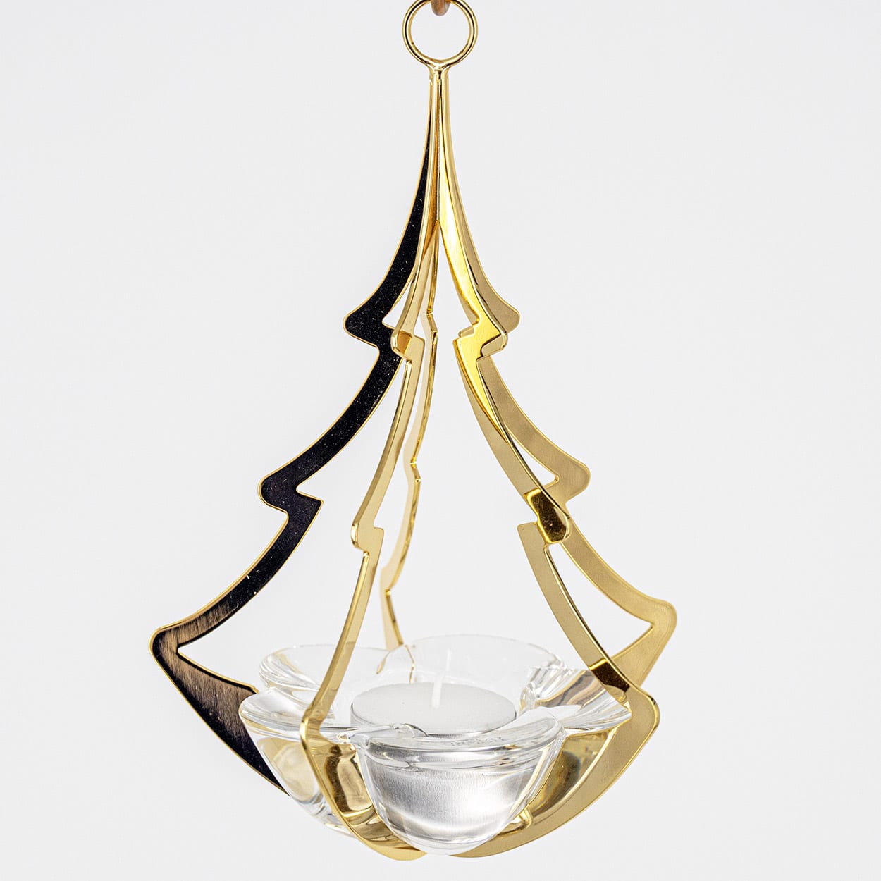 1 Of The 2 Holmegaard Golden Christmas Candleholder Tree, Denmark 2006 - Image 11