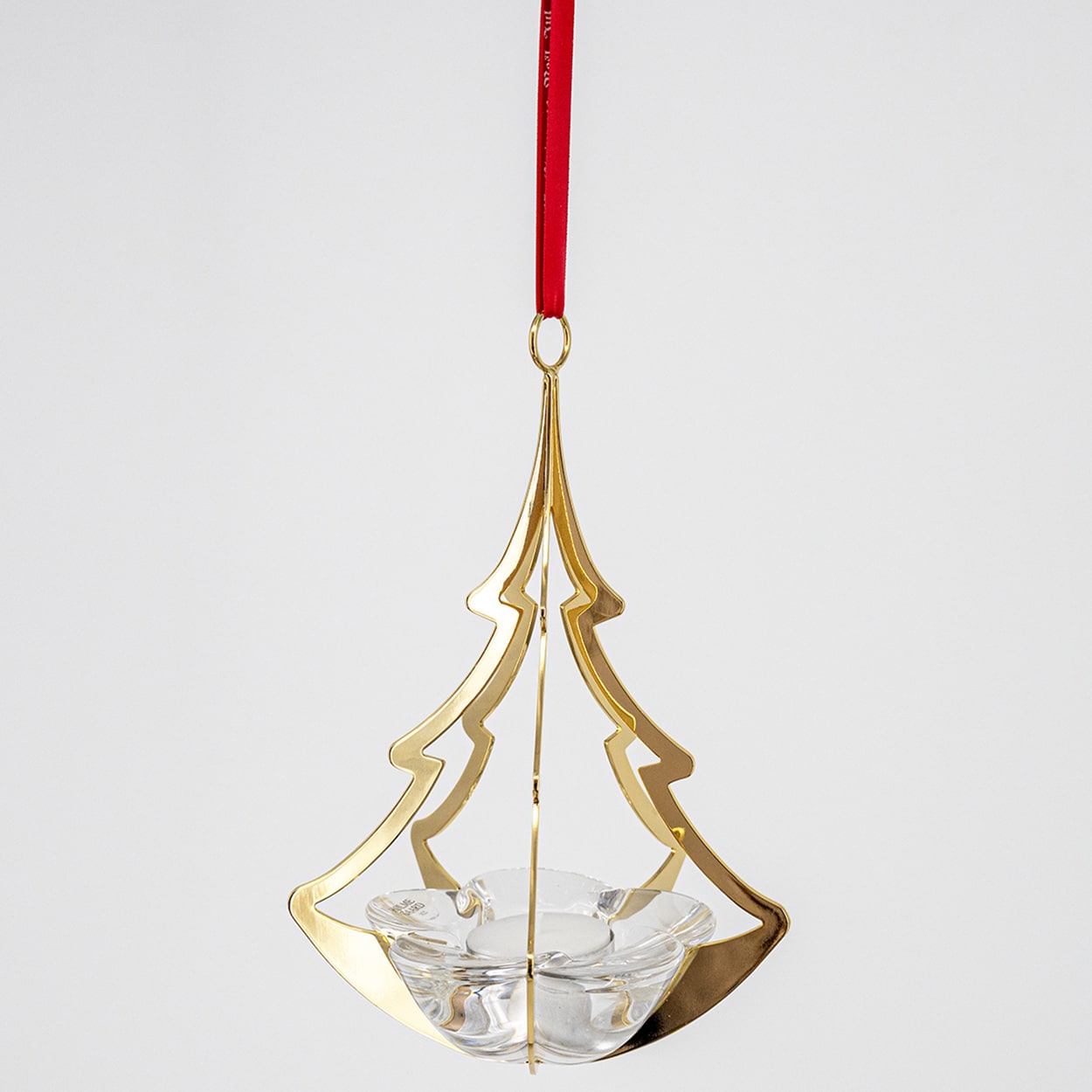 1 Of The 2 Holmegaard Golden Christmas Candleholder Tree, Denmark 2006 - Image 12