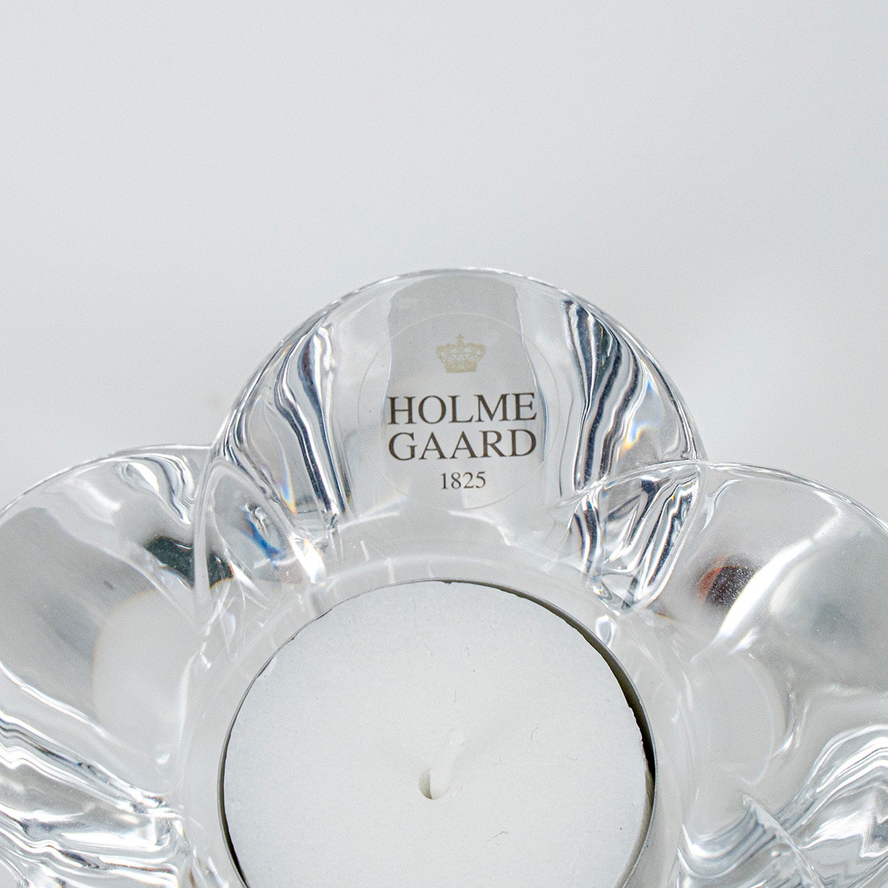 1 Of The 2 Holmegaard Golden Christmas Candleholder Ball, Denmark 2004 - Image 4